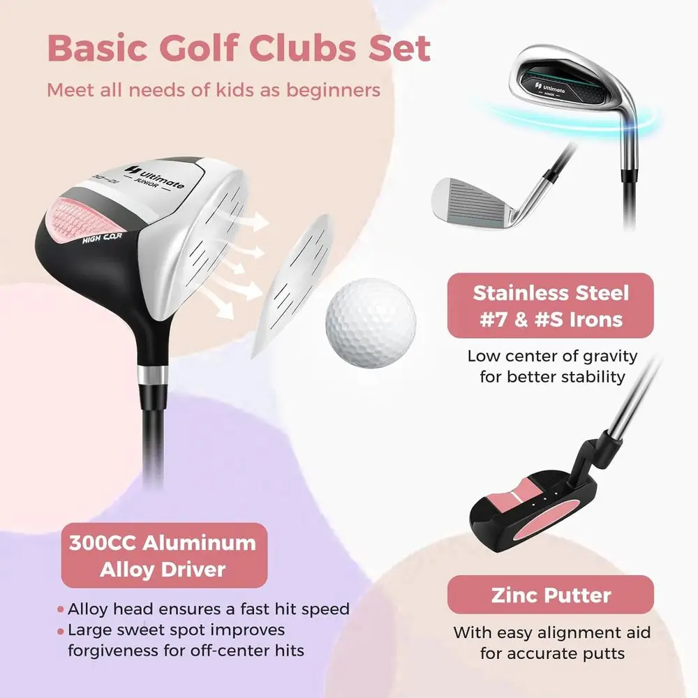 Set da Golf per Ragazzi con Sa - Golf Equipment For Kids recensione e prezzo