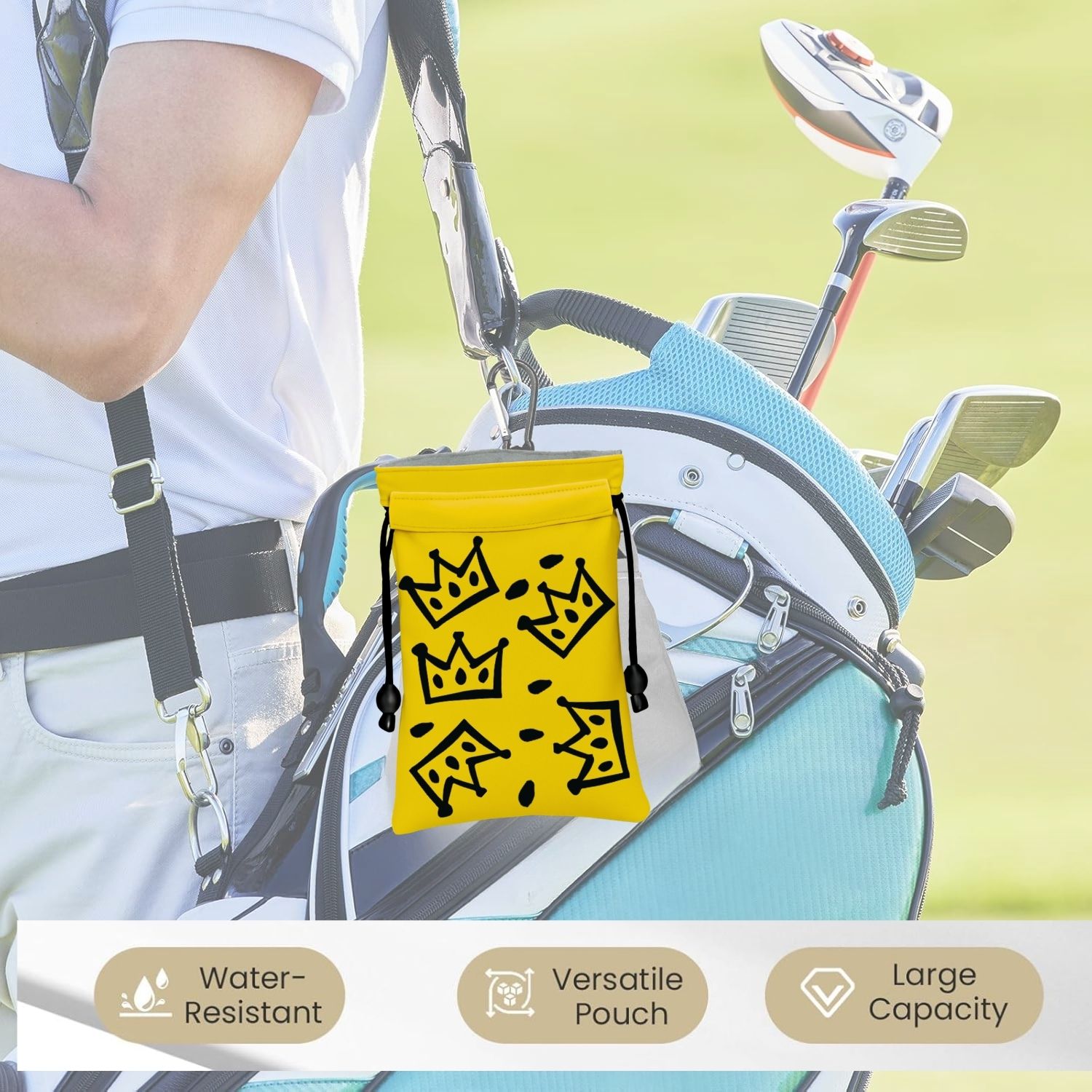 Borsa portaoggetti Crown Golf, - Golf Equipment Stores recensione e prezzo