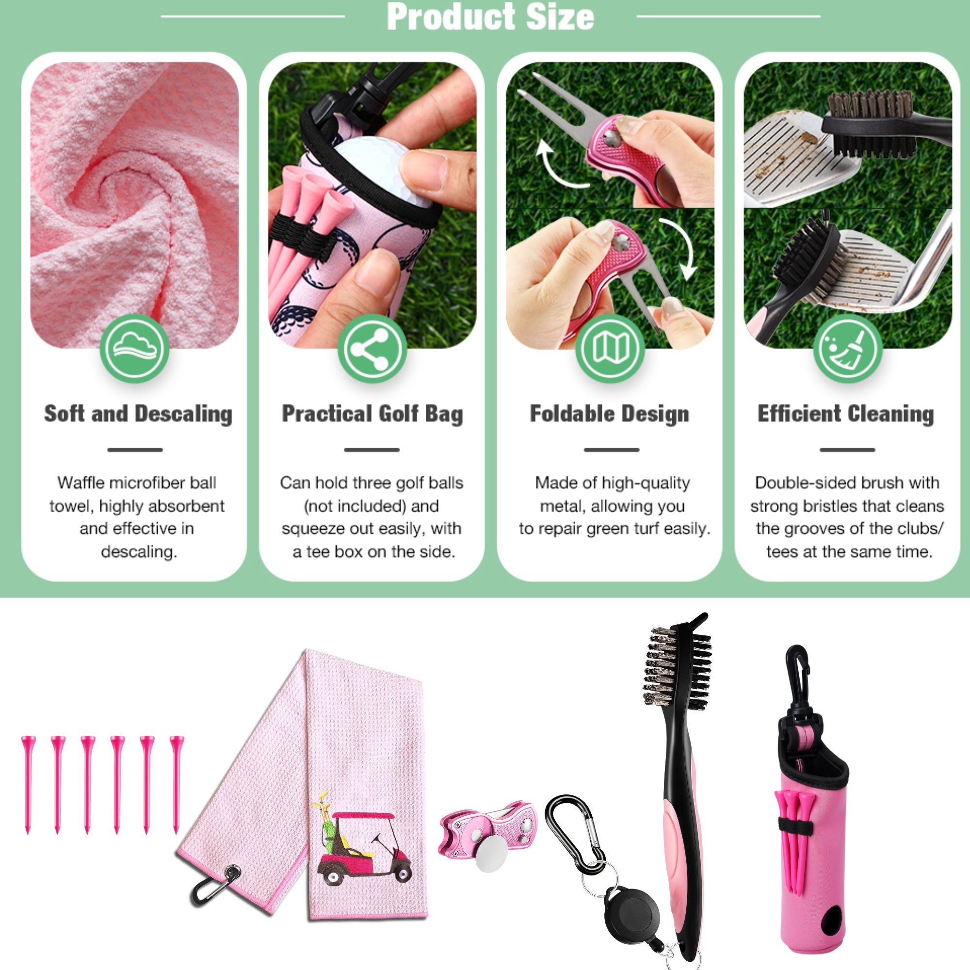 Kit di Accessori da Golf da 10 - Golf Equipment Stores recensione e prezzo