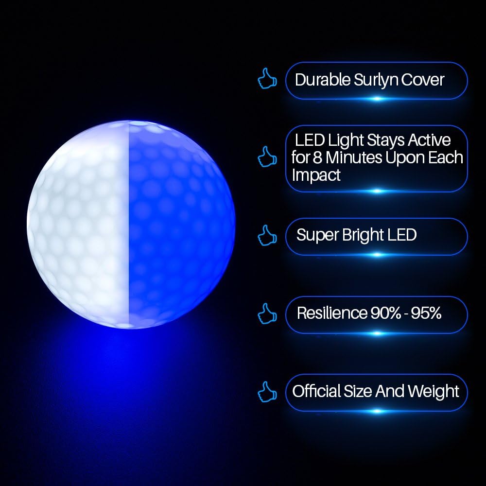Palline da golf luminose al bu - Golf Equipment Gifts recensione e prezzo