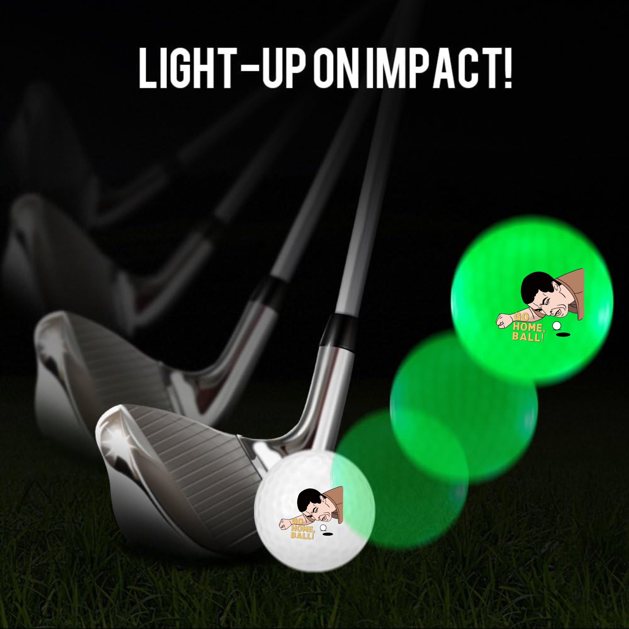 4 palline da golf luminose al  - Golf Equipment Gifts recensione e prezzo